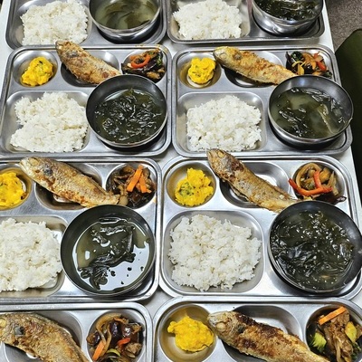 🐟🍚 오늘의 점심식사 – 맛있는 조기구이 🍚🐟